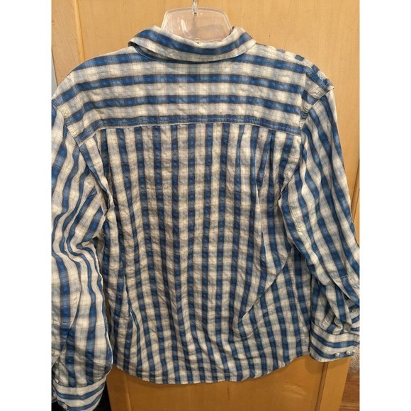 C.C. Filson Shirt Button Up Mens shirt Long Sleeve plaid Fishing Outdoor‎ Small - Picture 2 of 5